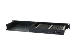19" Mini IPC System 1HE ultrakurz Emu X2-N200T Fanless Komfort - Quad-Core intel N200