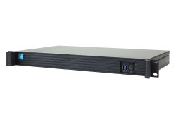 19" Mini IPC System 1HE kurz Emu A2-NX Fanless -...